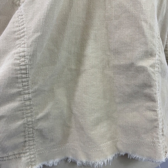 Ivory Corduroy Tunic with Pockets - Picture 5 of 6